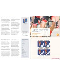 Nederland 2022: NVPH: M650: Postzegelmapje: Typisch Nederland: Wielrennen 2022