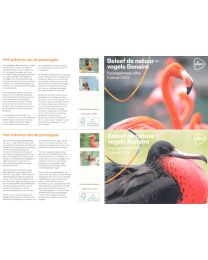 Nederland 2024: NVPH: M680 a+b: Postzegelmapje: Beleef de natuur: Vogels Bonaire 2024