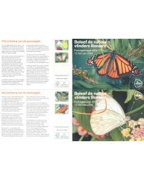 Nederland 2024: NVPH: M682 a+b: Postzegelmapje: Beleef de natuur: Vlinders Bonaire 2024