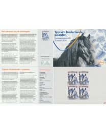Nederland 2024: NVPH: M685: Postzegelmapje: Typisch Nederlands: Paarden 2024