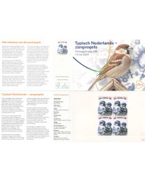 Nederland 2024: NVPH: M688: Postzegelmapje: Typisch Nederlands: Zangvogels 2024