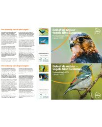 Nederland 2025: NVPH: M699 a+b: Postzegelmapje: Beleef de natuur: Vogels Sint Eustatius 2025