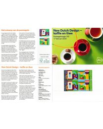 Nederland 2025: NVPH: M700: Postzegelmapje: New Dutch Design - koffie en thee 2025