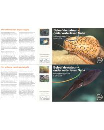 Nederland 2026: NVPH: M720a + b: Postzegelmapje: Beleef de Natuur: Onderwaterwereld Saba 2026