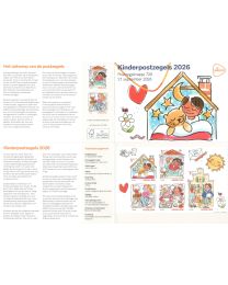 Nederland 2026: NVPH: M725: Postzegelmapje: Kinderpostzegels