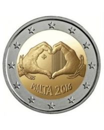 Malta 2016: Speciale 2 Euro unc: Liefde