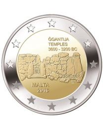 Malta 2016: Speciale 2 Euro unc: Tempels van Ggantija