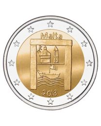 Malta 2018: Speciale 2 Euro unc: "Cultureel Erfgoed"