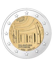 Malta 2022: Speciale 2 Euro unc:  "Hypogeum Van Hal Saflieni"