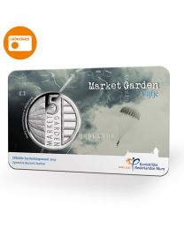 Nederland 2019: Het Market Garden Vijfje 2019 UNC Verzilverd in coincard