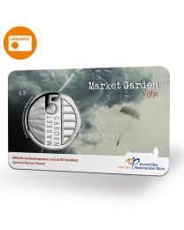 Nederland 2019: Herdenkingsmunt: Market Garden Vijfje 2019 BU-kwaliteit in coincard
