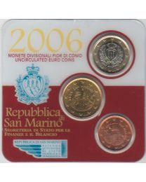 San Marino 2006: BU Mini set 