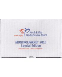 Nederland 2013: Muntrolpakket: Special Edition met 2 Euro: Dubbelportret