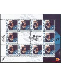 Nederland 2012: NVPH: V2791-Ab-8: "Nederlandse Popgeschiedenis": Kayak: velletje postfris