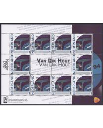 Nederland 2012: NVPH: V2791-Ab-21: "Nederlandse Popgeschiedenis": Van Dik Hout: velletje postfris