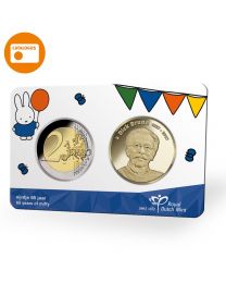 Nederland 2020:  Penning in coincard: "65 jaar Nijntje"