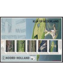 Nederland 2022: NVPH: 3642-P: "Kijk op Nederland" Noord-Holland: velletje postfris