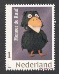 Nederland 2020: NVPH: 3642a-1: "De Fabeltjeskrant 50 jaar" Nr. 20: Meneer de Raaf: postfris
