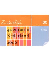 Nederland 2006: NVPH: 2485: Zakenpostzegel 44 ct. rood : mailer postfris