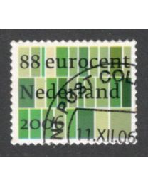 Nederland 2006: NVPH: 2486: Zakenpostzegel 88 ct. groen : gestempeld