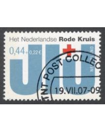 Nederland 2007: NVPH: 2512: 140 jaar Rode Kruis: gestempeld