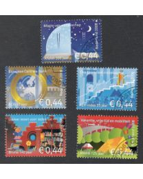 Nederland 2008: NVPH: 2571-2575: Jubileumpostzegels: serie gestempeld