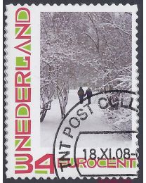 Nederland 2008: NVPH: 2619: Decemberzegel 100 jaar KNBLO-NL:  gestempeld