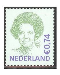 Nederland 2009: NVPH: 2620: Koningin Beatrix € 0.74: gestanst postfris