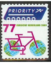 Nederland 2009: NVPH: 2621: Europa en buiten Europa priority: gestanst postfris