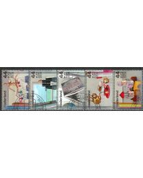 Nederland 2009: NVPH: 2645-2649: Jubileumzegels, Goede doelen: serie gestempeld