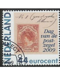 Nederland 2009: NVPH: 2682: Dag van de postzegel: gestempeld