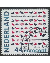 Nederland 2010: NVPH: 2694: Waddenzee werelderfgoed: gestempeld