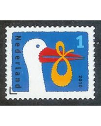 Nederland 2010: NVPH: 2744: Geboortezegel 1: gestanst postfris