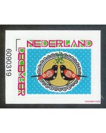 Nederland 2011: NVPH: 2897:  Persoonlijke Decemberzegel:  rolzegel met nummer: postfris