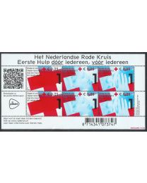 Nederland 2012: NVPH: 2902: Het Nederlands Rode Kruis: velletje postfris