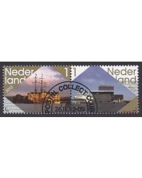 Nederland 2012: NVPH: 2912-2913: Bezoek Amsterdam: serie gestempeld