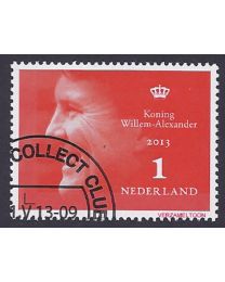 Nederland 2013: NVPH: 3066: Koning Willem-Alexander:  gestempeld