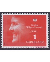 Nederland 2013: NVPH: 3066: Koning Willem-Alexander:  postfris