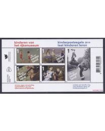 Nederland 2014: NVPH: 3235: Kinderzegels: velletje postfris