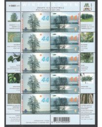 Nederland 2007: NVPH: V2528-2529: Bomen in de winter: velletje postfris