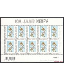 Nederland 2008: NVPH: V2563: 100 jaar NBFV: velletje postfris