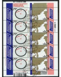 Nederland 2009: NVPH: V2639-2640: Europazegels, Sterrenkunde: velletje gestempeld