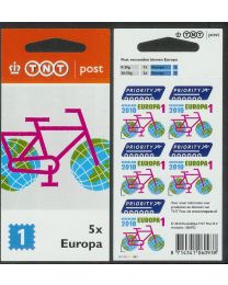 Nederland 2010: NVPH: V2742: Europa 1, fiets: velletje postfris