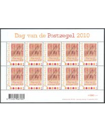 Nederland 2010: NVPH: V2768: Dag van de Postzegel: velletje postfris