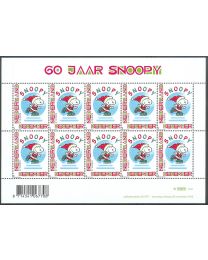 Nederland 2010: NVPH: V2777: Decemberzegel Snoopy:  velletje postfris