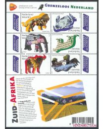 Nederland 2011: NVPH: Vc2844-2849: Grenzeloos Nederland-Zuid Afrika: velletje postfris