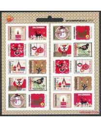 Nederland 2011: NVPH: V2887-2896: Decemberzegels: velletje postfris