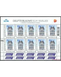 Nederland 2012: NVPH: V2899:  Delfsblauwe KLM-huisjes: Wereld:  velletje postfris
