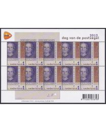 Nederland 2012: NVPH: V3000: Dag van de Postzegel: velletje postfris