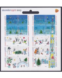 Nederland 2013: NVPH: V3113-3132: Decemberzegels: velletje postfris